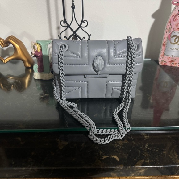 EUC Kensington Leather Chain Strap Bag KURT GEIGER LONDON - Picture 4 of 10